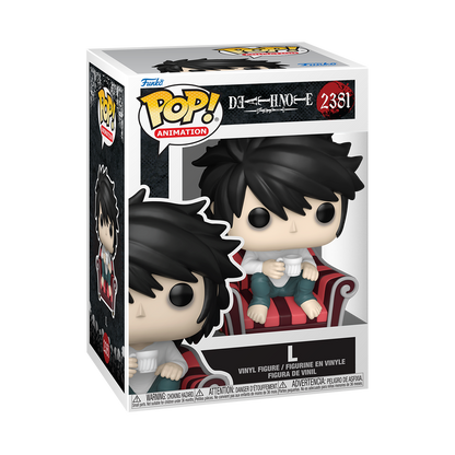 Funko Pop Animation Death Note L Vinyl Figure 2381