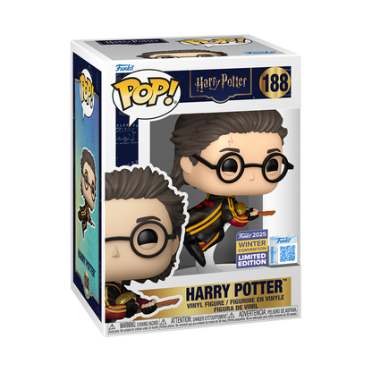 Funko Pop Vinyl Figure Harry Potter in Quidditch Robes Collectible Toy188