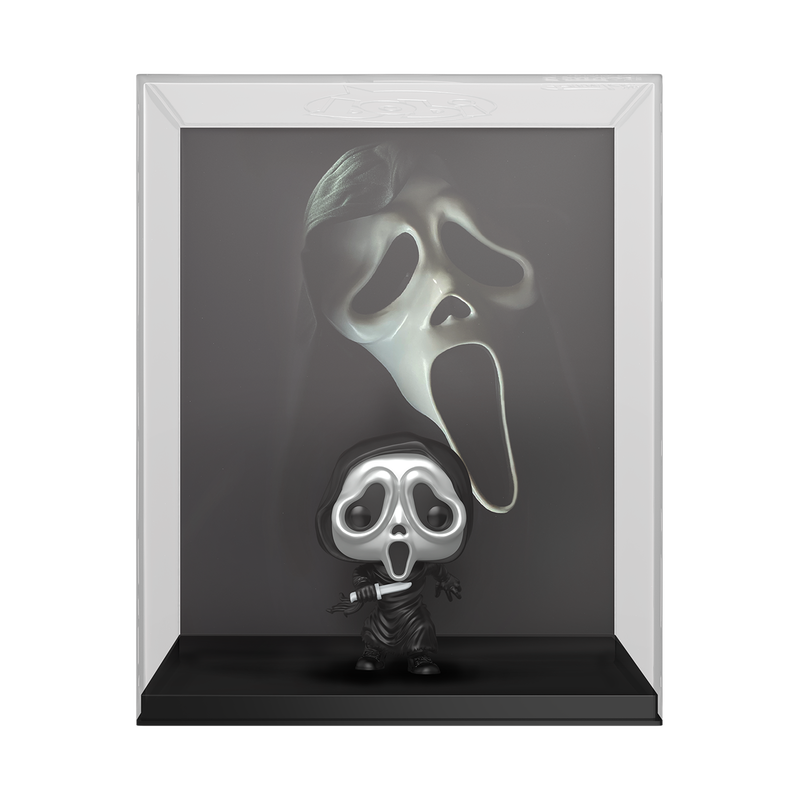 Funko Pop VHS Cover Ghost Face Metallic Vinyl Figure with Protective Case Scream 2036