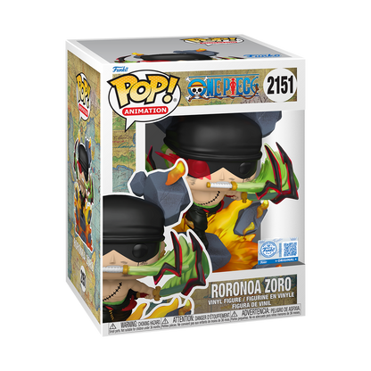 Funko Pop Premium Vinyl Figure One Piece Roronoa Zoro King of Hell 2151