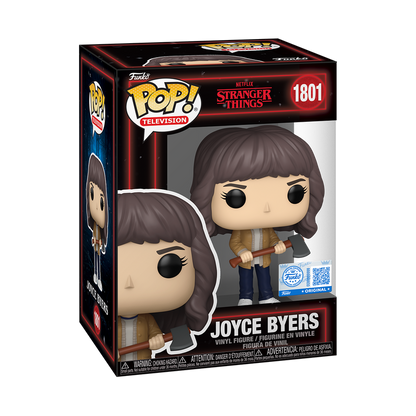 Funko Pop Vinyl Television Collectible Figure Stranger Things Joyce Byers with Axe 1801