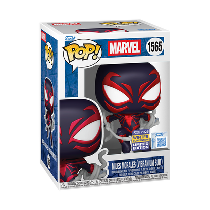 Funko Pop Marvel Miles Morales Vibranium Suit number 1565 Collectible Vinyl Figure