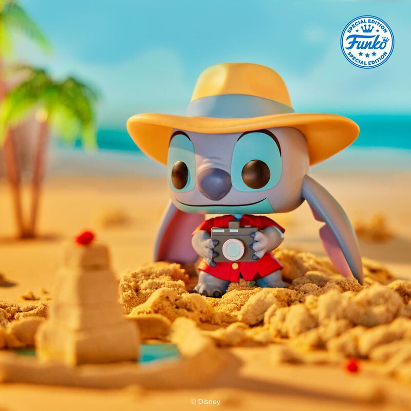Funko Pop Vinyl Figure Disney Lilo and Stitch Tourist Stitch1569