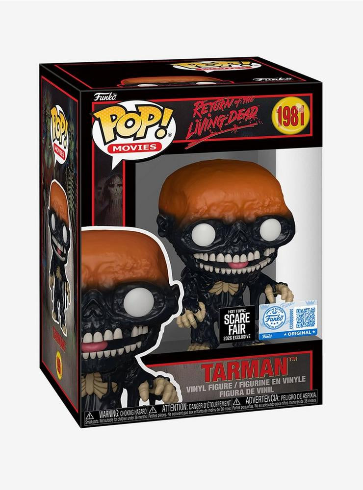 Funko Pop Movies Return of the Living Dead Tarman Vinyl Figure 1981 Scare Fair Edition
