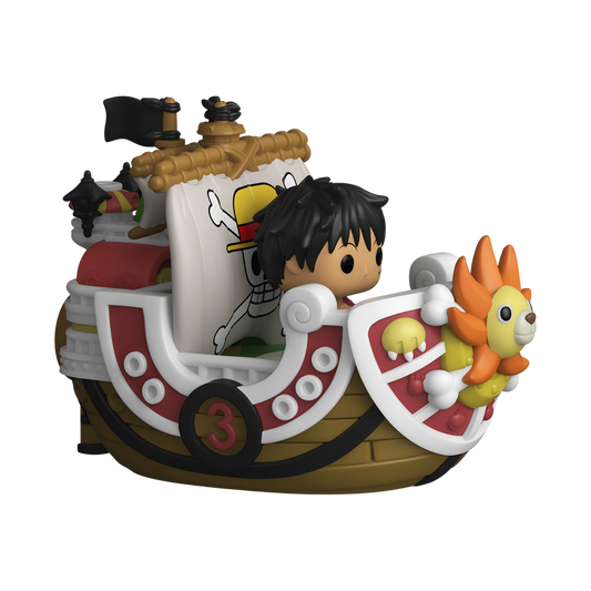 Funko Bitty Pop Rides One Piece Thousand Sunny with Monkey D Luffy Vinyl Figure and Ship