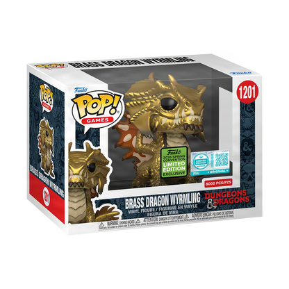 Funko Pop Dungeons and Dragons Brass Dragon Wyrmling #1201