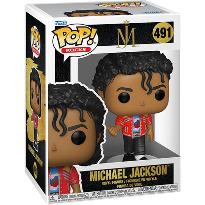 Michael Jackson Beat It Funko Pop Rocks Vinyl Figure 491