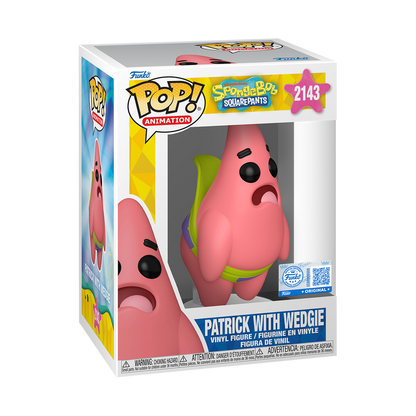 Funko Pop SpongeBob SquarePants Patrick With Wedgie Vinyl Figure#2143 Exclusive