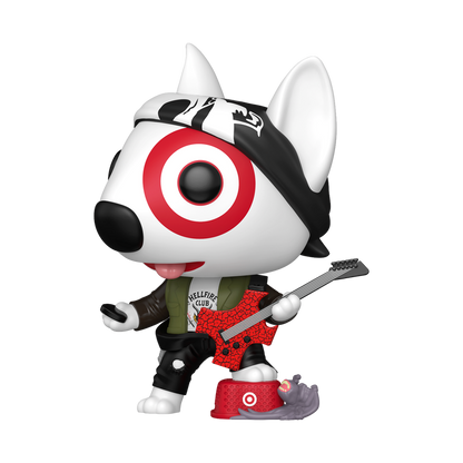 Funko Pop Ad Icons Bullseye dressed as Eddie Munson Stranger Things 262