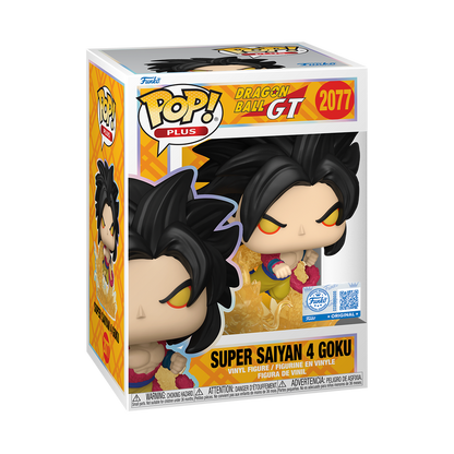 Funko Pop Animation Dragon Ball Z Super Saiyan 4 Goku Dragon Fist 2077