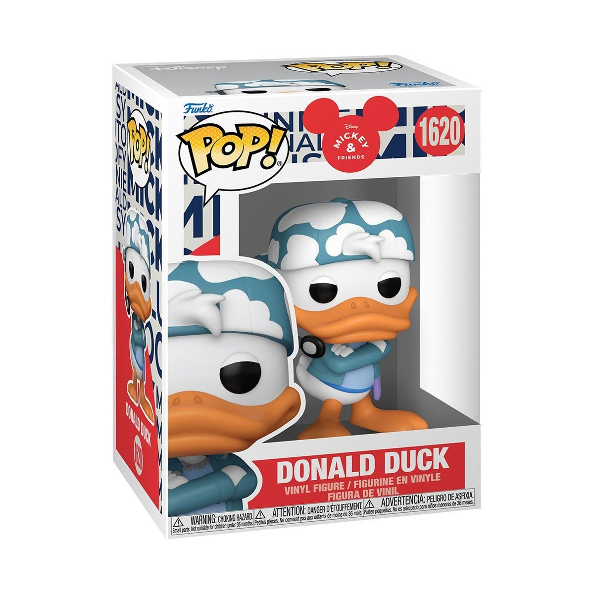 Funko Pop Vinyl Figure of KPop Donald Duck from Disney Mickey & Friends Collection 1620