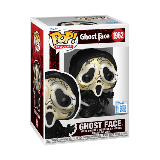 Funko Pop Vinyl Figure of Ghost Face with Distressed Mask Scream 1962