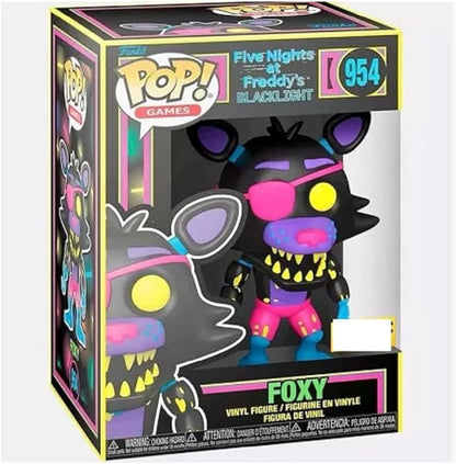 Five Nights at Freddy's Blacklight Foxy The Pirate #954 Hot Topic Exclusive