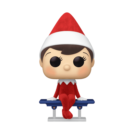 Pop! The Elf on the Shelf (Flocked)