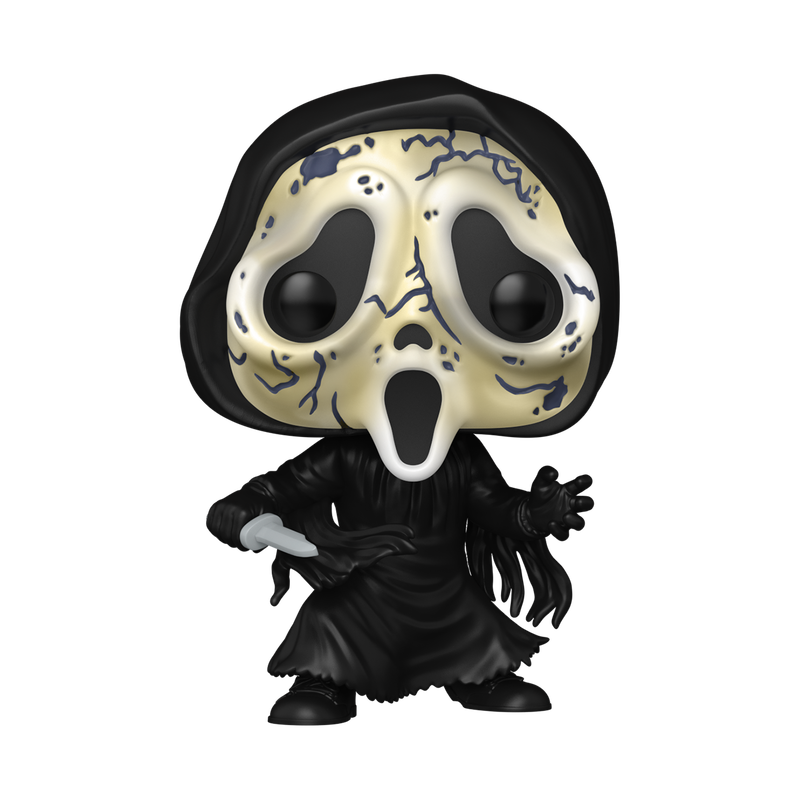Funko Pop Vinyl Figure of Ghost Face with Distressed Mask Scream 1962