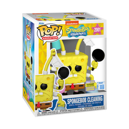SpongeBob SquarePants Cleaning SpongeBob #2001 Vinyl Figure