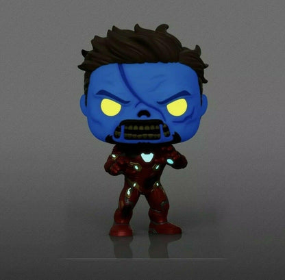 Zombie Iron Man Glow in the dark #944