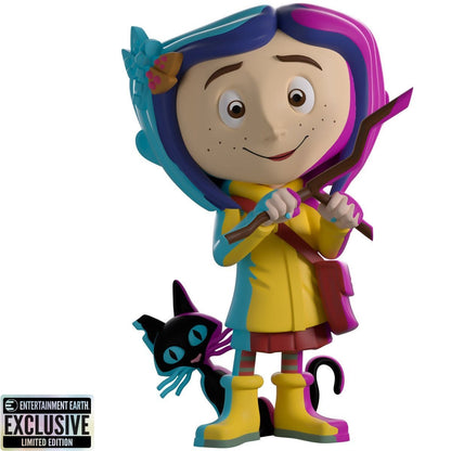 Youtooz Coraline and the Cat Illuminated Variant Entertainment Earth Exclusive