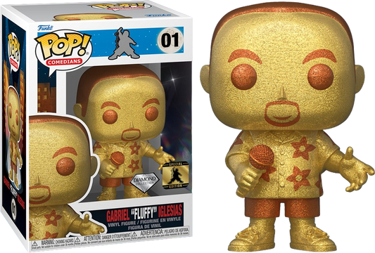 Gabriel "Fluffy" Iglesias Gold Diamond #01