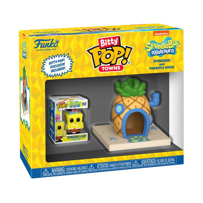 SpongeBob SquarePants and Pineapple House Funko Bitty Pop! Town