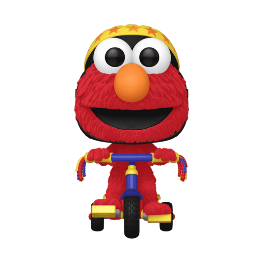 Funko Pop! Sesame Street Elmo On Trike Flocked #309