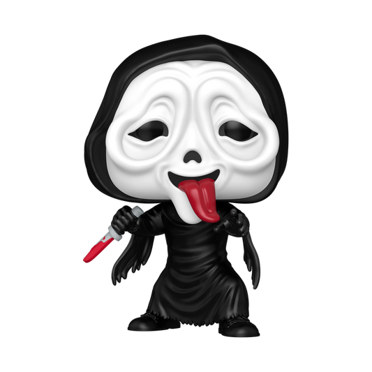 Funko Pop Movies Ghost Face with Tongue in Cheek Vinyl Figure 2035 Horror Film Collectible