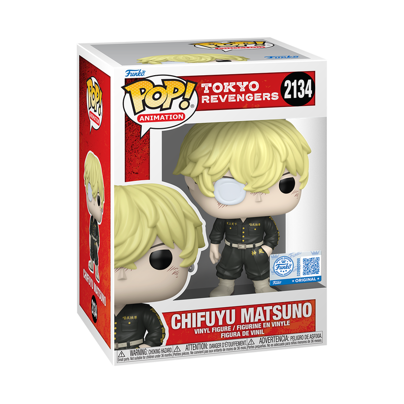 Funko Pop Vinyl Figure Tokyo Revengers Chifuyu Matsuno 2134