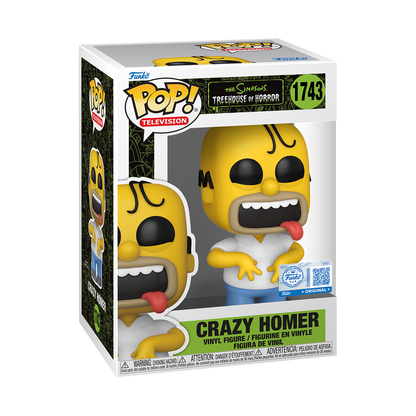 Funko Pop! The Simpsons Crazy Homer Vinyl Figure - Specialty Series #1743