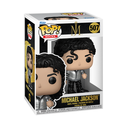 Funko Pop Vinyl Figure Michael Jackson Bad Tour Metallic Edition 507