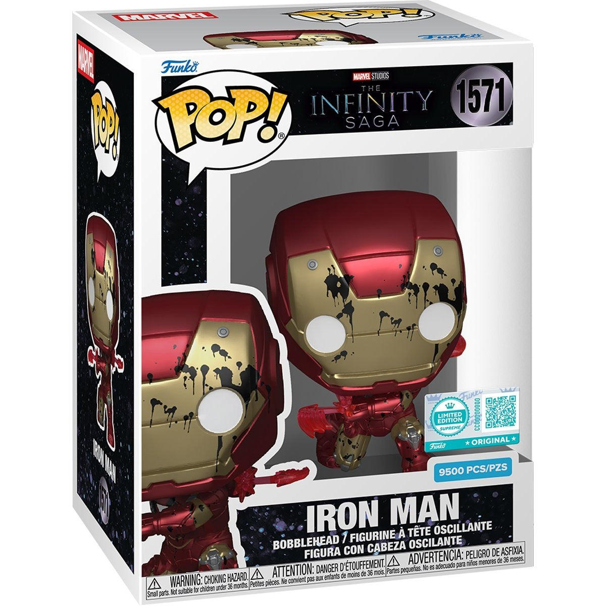 Funko Pop Iron Man Mark 6 The Infinity Saga 1571 Entertainment Earth 9500