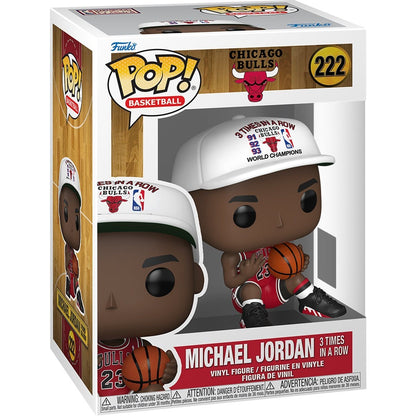 NBA Chicago Bulls Michael Jordan 3 Times in a Row Funko Pop Vinyl Figure #22