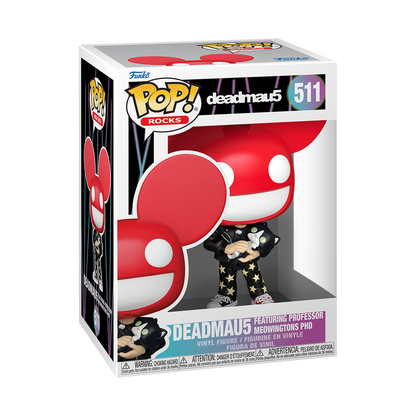 Funko Pop Deadmau5 Featuring Professor Meowingtons PhD Vinyl Figure Number 511