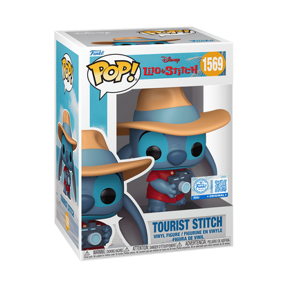Funko Pop Vinyl Figure Disney Lilo and Stitch Tourist Stitch1569