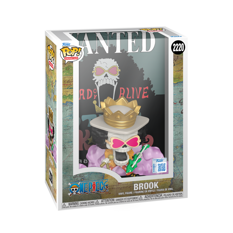 Funko Pop Vinyl Figure One Piece Brook Wanted Poster #2220