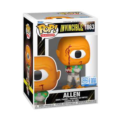 Funko Pop Vinyl Figure Invincible Allen the Alien Bloody Version Animation Number 1863