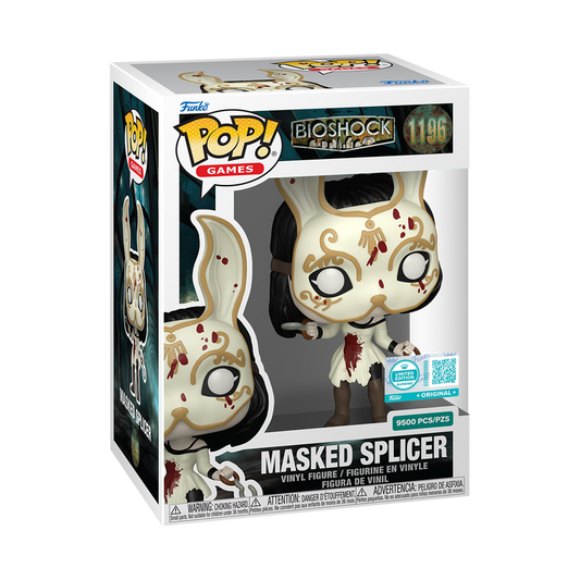Funko Pop Games Bioshock Masked Splicer Vinyl Figure 1196 Limited Edition of 9500 pieces