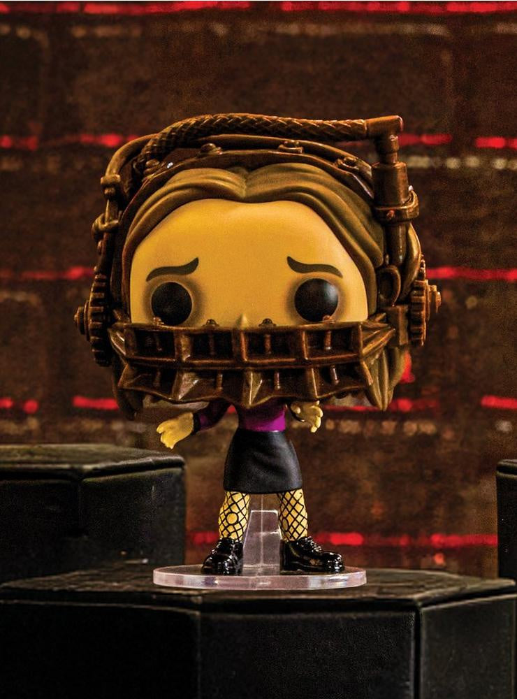 Funko Pop Movies Saw Reverse Bear Trap Vinyl Figure Hot Topic Scare Fair