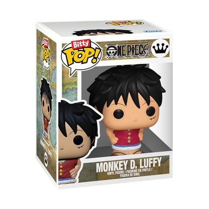 Funko One Piece Monkey D. Luffy with Going Merry Bitty Pop Ride Miniature Vinyl Figure Set