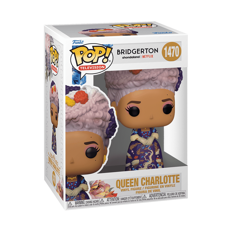 Funko Pop Television Bridgerton Queen Charlotte 1470