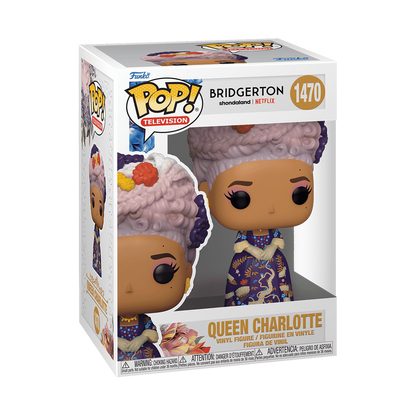 Funko Pop Television Bridgerton Queen Charlotte 1470