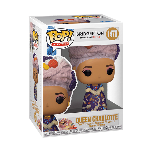 Funko Pop Television Bridgerton Queen Charlotte 1470