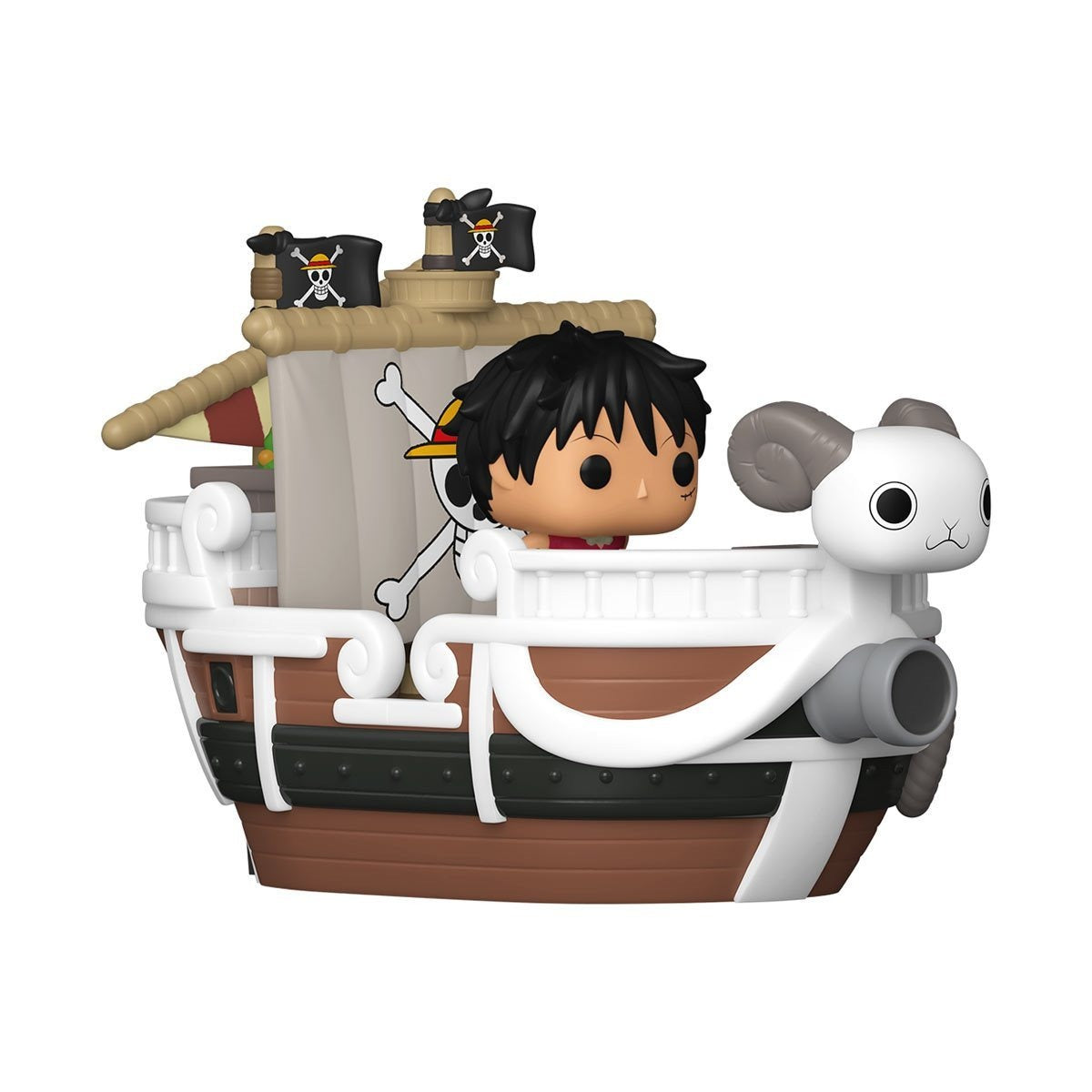 Funko One Piece Monkey D. Luffy with Going Merry Bitty Pop Ride Miniature Vinyl Figure Set