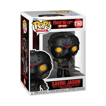 Funko Pop Vinyl Figure of Savini Jason from Friday the 13th The Game Model Number 1160 Collectible Horror Game Character
