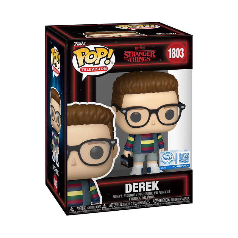 Funko Pop Television Stranger Things Derek Turnbow Vinyl Figure 1803