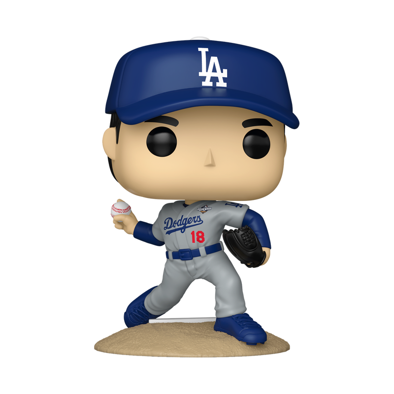 Funko Pop Vinyl Figure MLB Los Angeles Dodgers Yoshinobu Yamamoto 2025 World Series MVP