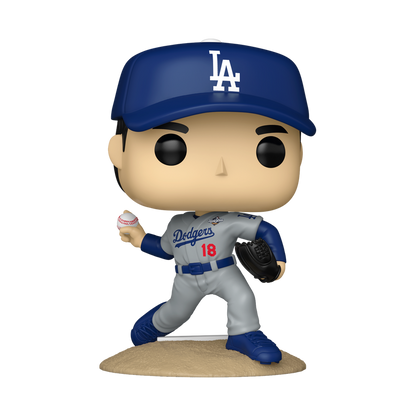 Funko Pop Vinyl Figure MLB Los Angeles Dodgers Yoshinobu Yamamoto 2025 World Series MVP
