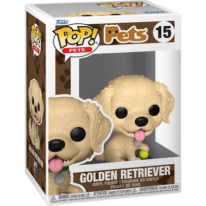 Funko Pop! Pets Golden Retriever Vinyl Figure 15
