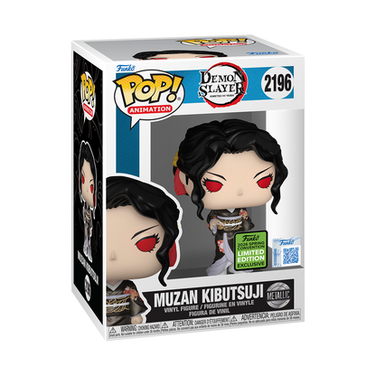 Funko Pop Animation Demon Slayer Muzan Kibutsuji Metallic 2196