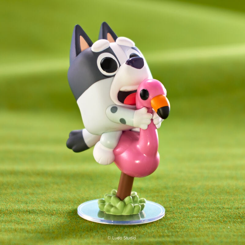 Funko Pop Vinyl Figure Bluey Muffin Flamingo Queen 2383
