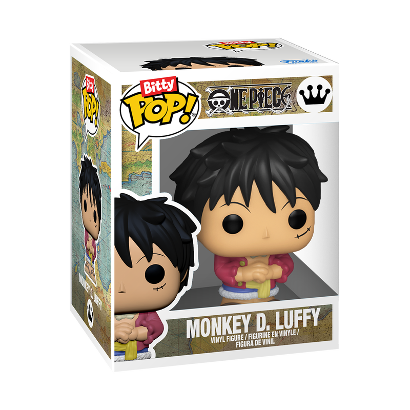 Funko Bitty Pop Rides One Piece Thousand Sunny with Monkey D Luffy Vinyl Figure and Ship